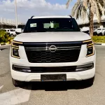 Nissan Patrol Platinum 2025 Model Year V6 Twin Turbo White Color Exterior - Thumbnail 3
