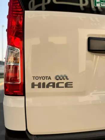 Toyota Hiace GL 2025 Model Year 13-Seater High-Roof Full-Option 3.5L V6 Petrol