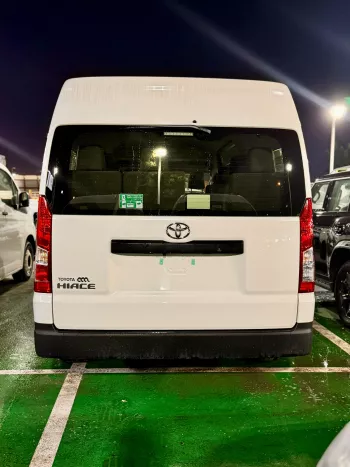 Toyota Hiace GL 2025 Model Year 13-Seater High-Roof Full-Option 3.5L V6 Petrol