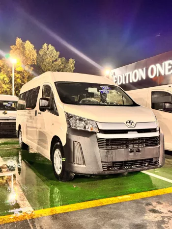 Toyota Hiace GL 2025 Model Year 13-Seater High-Roof Full-Option 3.5L V6 Petrol