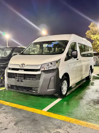 Toyota Hiace GL 2025 Model Year 13-Seater High-Roof Full-Option 3.5L V6 Petrol