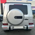 Mercedes-Benz G63 AMG 2023 Model Year Silver Color Exterior - Thumbnail 4