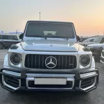 Mercedes-Benz G63 AMG 2023 Model Year Silver Color Exterior - Thumbnail 1