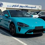 Xiaomi SU7 MAX 495kW Pure Electric 2024 Model Year Aqua Blue Color Exterior - Thumbnail 1