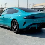 Xiaomi SU7 MAX 495kW Pure Electric 2024 Model Year Aqua Blue Color Exterior - Thumbnail 5