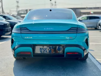 Xiaomi SU7 MAX 495kW Pure Electric 2024 Model Year Aqua Blue Color Exterior