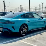 Xiaomi SU7 MAX 495kW Pure Electric 2024 Model Year Aqua Blue Color Exterior - Thumbnail 6