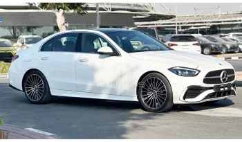 Mercedes-Benz C 200 2.0L Petrol AT 2025 Model Year White Color Exterior