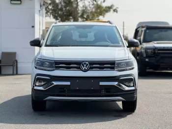 Volkswagen T-Cross 1.5L 2024 Model Year White Color Exterior Black Interior