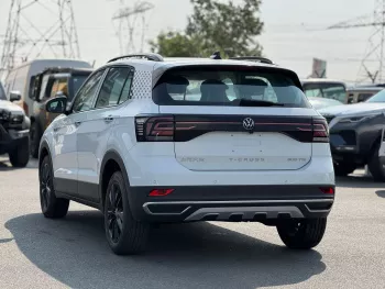 Volkswagen T-Cross 1.5L 2024 Model Year White Color Exterior Black Interior