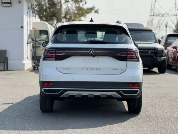 Volkswagen T-Cross 1.5L 2024 Model Year White Color Exterior Black Interior