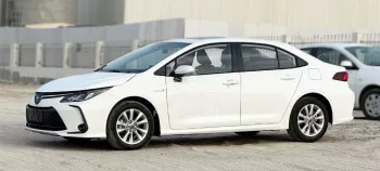 Toyota Corolla 1.8L Hybrid Elite White Color Exterior Black Interior