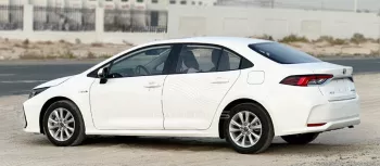 Toyota Corolla 1.8L Hybrid Elite White Color Exterior Black Interior
