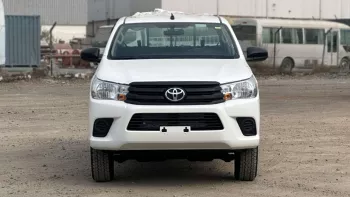 Toyota Hilux D 2025 Model Year DC 4WD 2.4L MT White Color Exterior