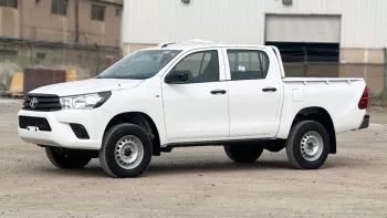 Toyota Hilux D 2025 Model Year DC 4WD 2.4L MT White Color Exterior