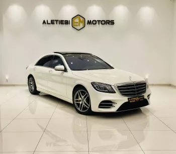 MERCEDES BENZ S 560 2018 MODEL YEAR WHITE COLOR EXTERIOR