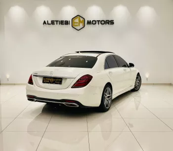 MERCEDES BENZ S 560 2018 MODEL YEAR WHITE COLOR EXTERIOR