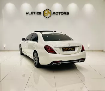 MERCEDES BENZ S 560 2018 MODEL YEAR WHITE COLOR EXTERIOR