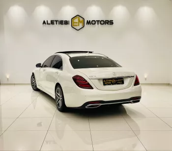 MERCEDES BENZ S 560 2018 MODEL YEAR WHITE COLOR EXTERIOR