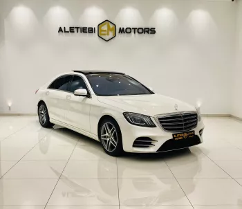 MERCEDES BENZ S 560 2018 MODEL YEAR WHITE COLOR EXTERIOR