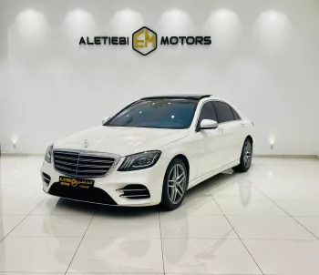 MERCEDES BENZ S 560 2018 MODEL YEAR WHITE COLOR EXTERIOR