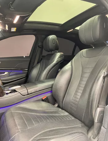 MERCEDES BENZ S 560 2018 MODEL YEAR WHITE COLOR EXTERIOR