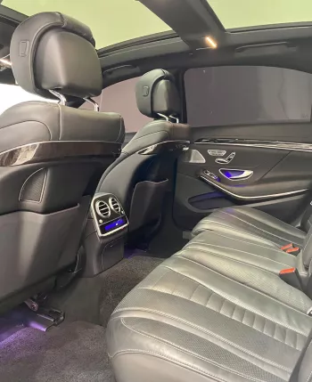 MERCEDES BENZ S 560 2018 MODEL YEAR WHITE COLOR EXTERIOR