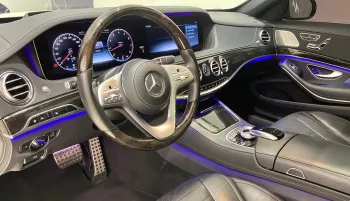 MERCEDES BENZ S 560 2018 MODEL YEAR WHITE COLOR EXTERIOR