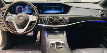 MERCEDES BENZ S 560 2018 MODEL YEAR WHITE COLOR EXTERIOR