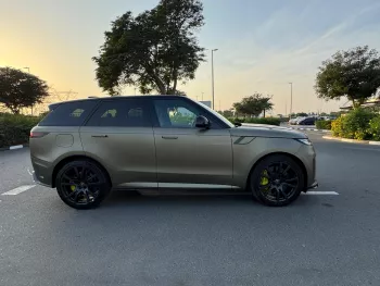 Land Rover Range Rover Sport SV 2024 Model Year Gold Color Exterior