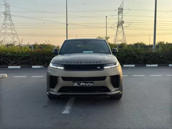 Land Rover Range Rover Sport SV 2024 Model Year Gold Color Exterior