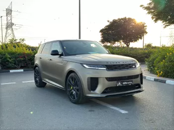 Land Rover Range Rover Sport SV 2024 Model Year Gold Color Exterior