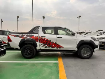 Toyota Hilux Adventure 2025 Model Year Automatic White Color Exterior