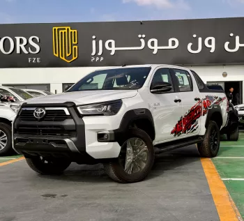 Toyota Hilux Adventure 2025 Model Year Automatic White Color Exterior