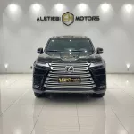 LEXUS LX SIGNATURE 2023 MODEL YEAR BLACK COLOR EXTERIOR GCC SPECS - Thumbnail 3