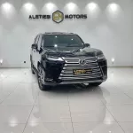 LEXUS LX SIGNATURE 2023 MODEL YEAR BLACK COLOR EXTERIOR GCC SPECS - Thumbnail 1