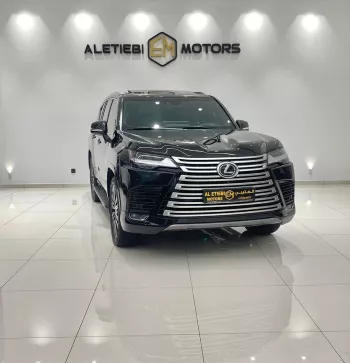 LEXUS LX SIGNATURE 2023 MODEL YEAR BLACK COLOR EXTERIOR GCC SPECS