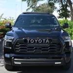 TOYOTA SEQUOIA TRD PRO i-FORCE MAX HYBRID 2025 MODEL YEAR BLACK COLOR - Thumbnail 1