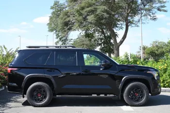 TOYOTA SEQUOIA TRD PRO i-FORCE MAX HYBRID 2025 MODEL YEAR BLACK COLOR