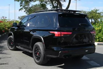 TOYOTA SEQUOIA TRD PRO i-FORCE MAX HYBRID 2025 MODEL YEAR BLACK COLOR