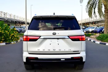 TOYOTA SEQUOIA 1794 EDITION HYBRID 2025 MODEL YEAR V6 WHITE COLOR