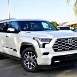 TOYOTA SEQUOIA 1794 EDITION HYBRID 2025 MODEL YEAR V6 WHITE COLOR - Thumbnail 3