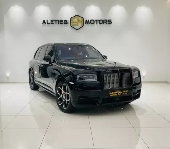 ROLLS ROYCE CULLINAN 2022 MODEL YEAR BLACK COLOR EXTERIOR