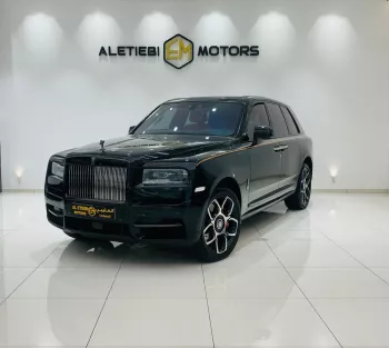 ROLLS ROYCE CULLINAN 2022 MODEL YEAR BLACK COLOR EXTERIOR