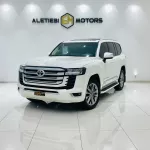 TOYOTA LAND CRUISER GXR TWIN TURBO 2023 MODEL YEAR WHITE COLOR - Thumbnail 1
