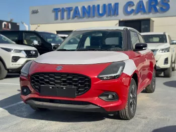 Suzuki Swift GLX 1.2L Petrol 2025 Model Year Dual Tone Red Color Exterior
