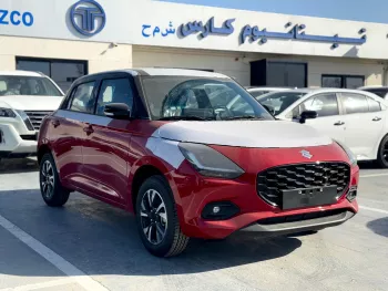 Suzuki Swift GLX 1.2L Petrol 2025 Model Year Dual Tone Red Color Exterior