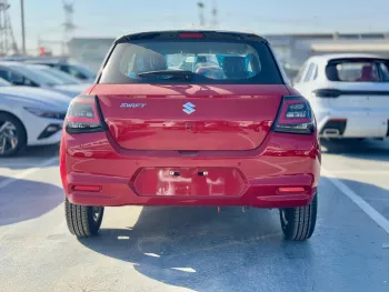 Suzuki Swift GLX 1.2L Petrol 2025 Model Year Dual Tone Red Color Exterior