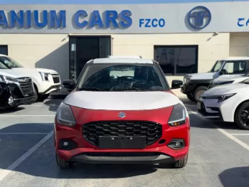Suzuki Swift GLX 1.2L Petrol 2025 Model Year Dual Tone Red Color Exterior