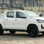 Toyota Hilux Double Cabin 2025 Model Year Wide Body White Color Exterior - Thumbnail 1